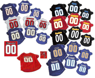 NFL Dog Jerseys